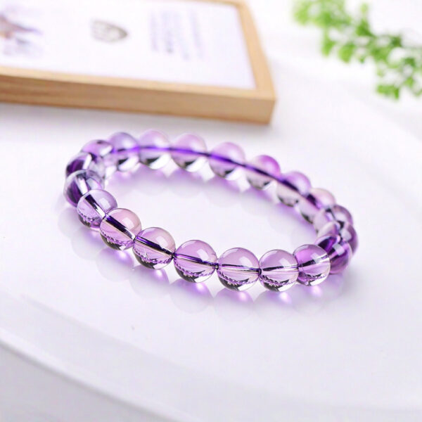 Wholesale Natural Brazil Amethyst Bracelet High Goods Clean Body Fresh and Elegant Temperament Donghai Ketang Crystal Gem