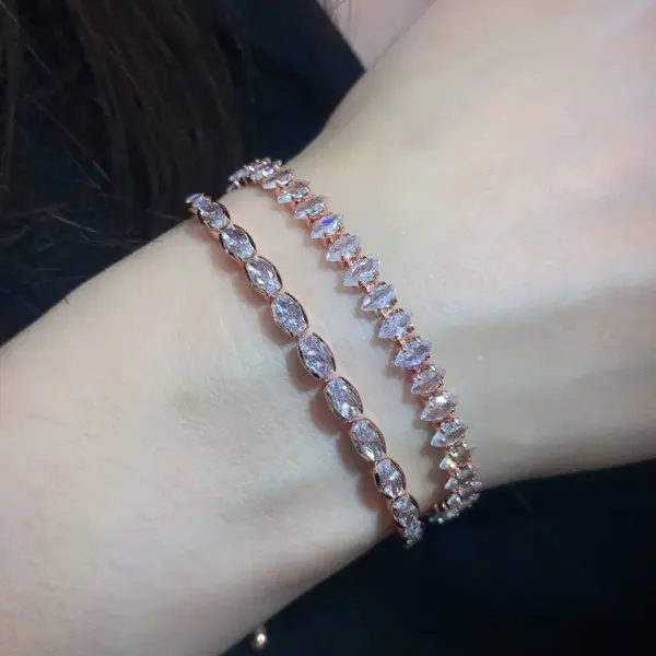 Eye Copper Fashion Bracelets Tennis Bracelet