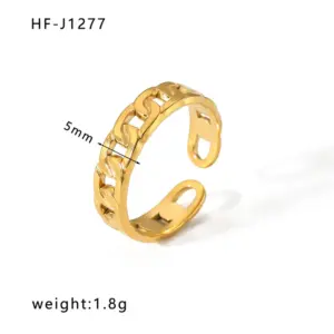 HF-J1277-Gold / Adjustable Opening