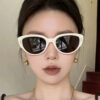 Wholesale Cat's Eye Sunglasses Women's Little Red Book Same Sunglasses Outdoor Driving UV Protection Sunglasses