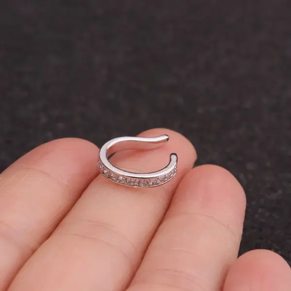 Wholesale Simple Style U Shape Copper Earrings