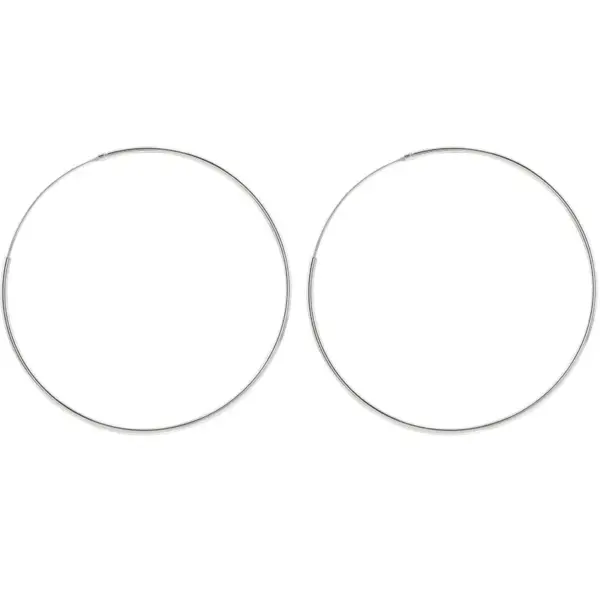 Wholesale 1 Pair Simple Style Circle Plating Copper Earrings