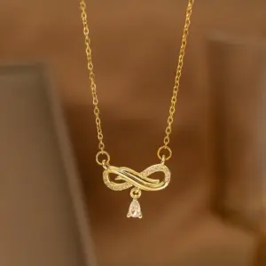 【9162】Number 8 Pendant Necklace【9162】