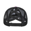 Wholesale Spring and summer new black purple star cross elastic net horsetail baseball cap cap sun hat sunshade B799