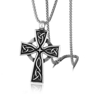Cross + stainless steel chain