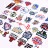 Wholesale Junle Basketball Team logo Embroidered Cloth Badge Clothes Patch Team logo NBA Embroidered Badge Team logo