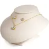 Wholesale PVD Coated 18K Gold Plated Titanium Steel Waterproof Non Tarnish