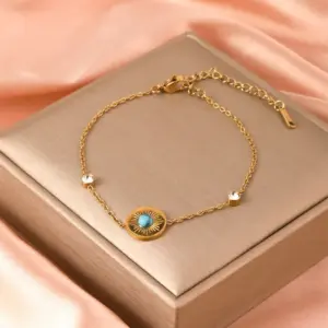 54# Blue round/Gold