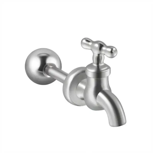 Wholesale PVD Coated 18K Gold Plated Faucet 304 Stainless Steel Resin Novelty Simple Style Waterproof Non Tarnish Ear Studs