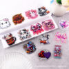 Wholesale New Loose Powder Cross-Border Cartoon Holiday Cute Accessories Acrylic Pins Cute DIY Patch Accessories