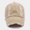Wholesale Denim Baseball Cap Men's Vintage Washed Hole Couple's All-match Shopping Fashion Cap Women's Personalized Sunshade Hat