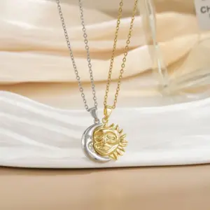 Magnetic Couple Necklace Xl0481b