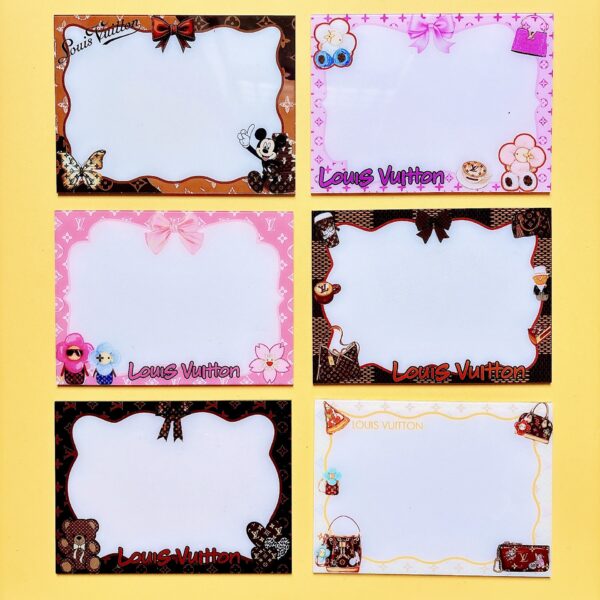 Wholesale New Acrylic Writing Board Message Board Big Brand Mixed Cross-Border Tk Us and Japan Popular Style Erasable 15cm