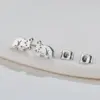 oly-0e10142ee6e35f24463651c01c8a38f4 Wholesale PVD Coated 18K Gold Real Gold Plated Animal 304 Stainless Steel Fashion Waterproof Non Tarnish Ear Studs