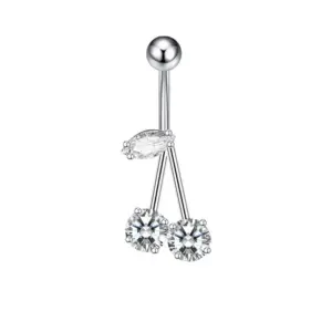 Style 6-Silver-White Zirconium