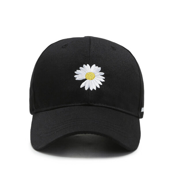 Wholesale Internet Celebrity Hat Daisy Baseball Cap Women's Summer Korean Style Trendy Brand Men's Outdoor Sunshade Chrysanthemum Embroidered Peaked Cap