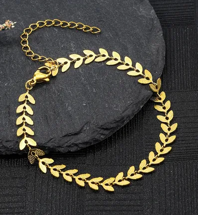 Wholesale Basic Simple Style Geometric 304 Stainless Steel Cable Chain Snake Chain Chain Bracelet In Bulk