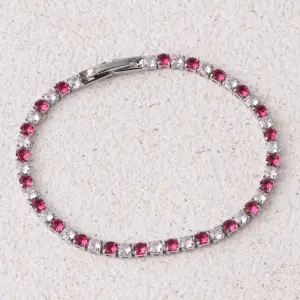 Rose Bracelet-Platinum