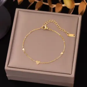 Sl105 Three Heart / Gold