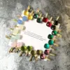 Wholesale 1 Pair Ig Style Square Inlay Copper Crystal Zircon Earrings