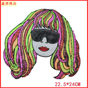 #6 glasses beauty 22.5*24cm