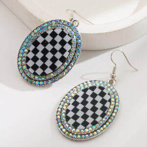 Black checkered