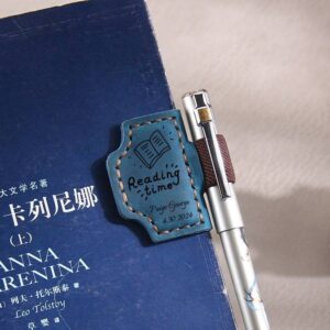 Blue wordless / 5*3.8cm