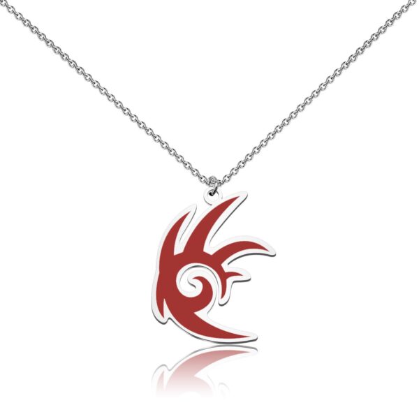oly-0e7143de621b9cc85d7e23520a634c41 Wholesale Shadow Play Inspired Stainless Steel Hedgehog Necklace