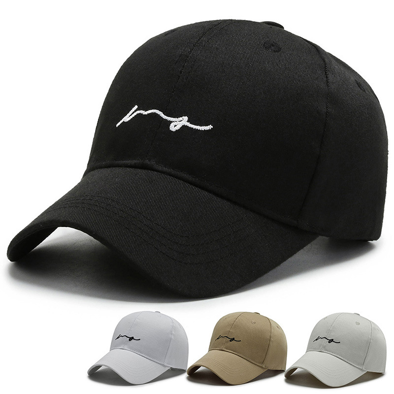Wholesale Hat female spring and summer Western style baseball cap female Korean style face-looking small Japanese casual sun-proof letter curved brim