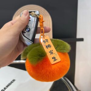 Plush pendant --- [good Persimmon occurrence]] / 10cm