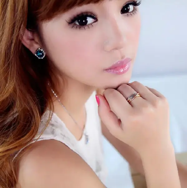 Wholesale PVD Coated Real Gold Plated Geometric Titanium Steel Simple Style Waterproof Non Tarnish