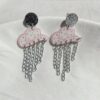 Wholesale Cowboy hat tassel earrings