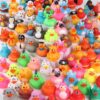 Wholesale Cross-border creative yellow duck children's bath toy manufacturers spot wholesale bathroom water toys vinyl duck new