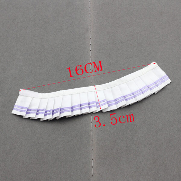 Wholesale Labubu Party Sugar Doll Clothes Accessories Skirt 17cm Labubu Doll Pleated Skirt Doll Short Skirt