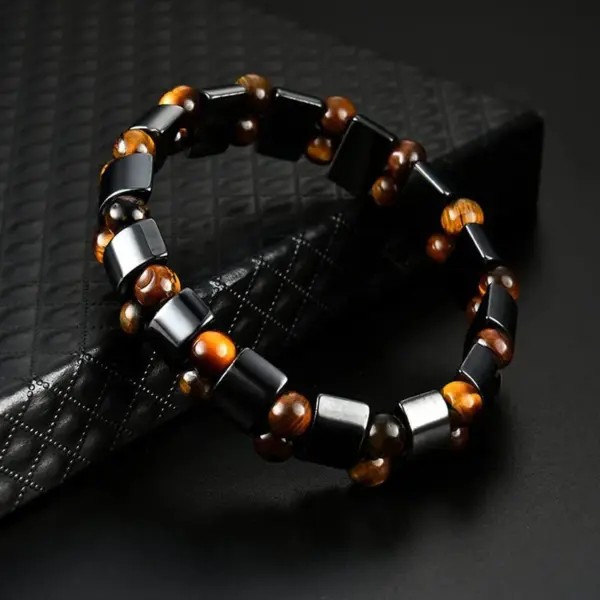 Casual Multicolor Natural Stone Beaded Handmade Bracelets