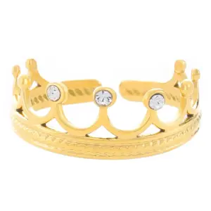 17 18K Real Gold Crown DZ-435-04
