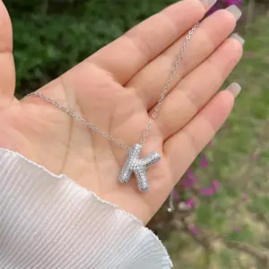 Silver / 45CM+5CM / K