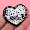 Wholesale Skull Brooch Cartoon Metal Badge Jewelry Medal Brooch Cartoon Badge