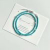 Wholesale [Blue Iceland series] small cold feeling Iceland blue beaded necklace suit gentle Joker temperament jewelry