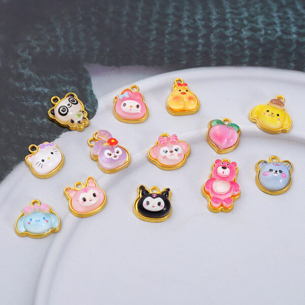 Wholesale Cute cartoon diy beaded accessories Pendant Charms