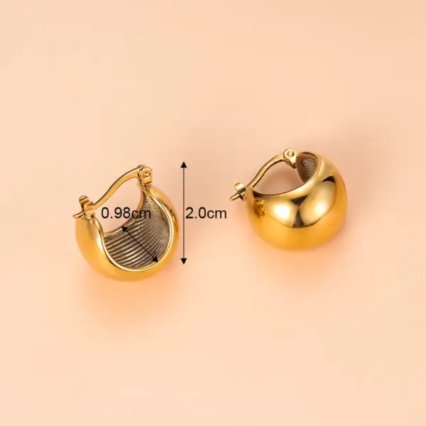 Wholesale 1 Pair Fashion Cross Devil'S Eye Heart Shape Butterfly Gold Plated 304 Stainless Steel Artificial Pearls Rhinestones Stainless Steel Earrings