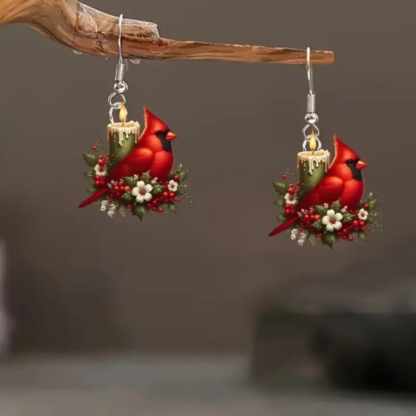 Wholesale Christmas atmosphere vintage earrings