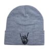 Wholesale Halloween skull and finger knit hat, winter warm hat