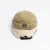 Wholesale Women's Japanese-style all-match Street hat, Four Seasons brimless hat, Retro Dome hip hop hat