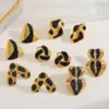 Wholesale Geometric Irregular Stainless Steel 18K Gold Plated Earrings Fashionable Casual Elegant Triangle Circle Women's Earrings