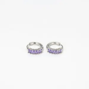 Silver Purple Diamond