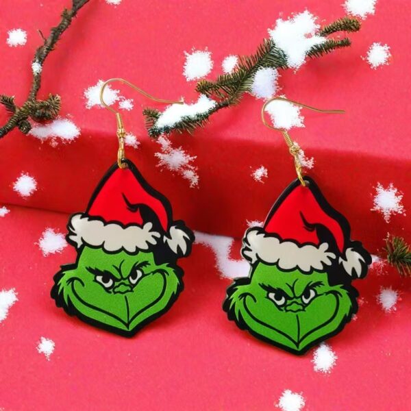 Wholesale Christmas Socks Cartoon Earrings OLY Exclusive