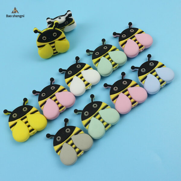 Wholesale Silicone DIY Bee Beads