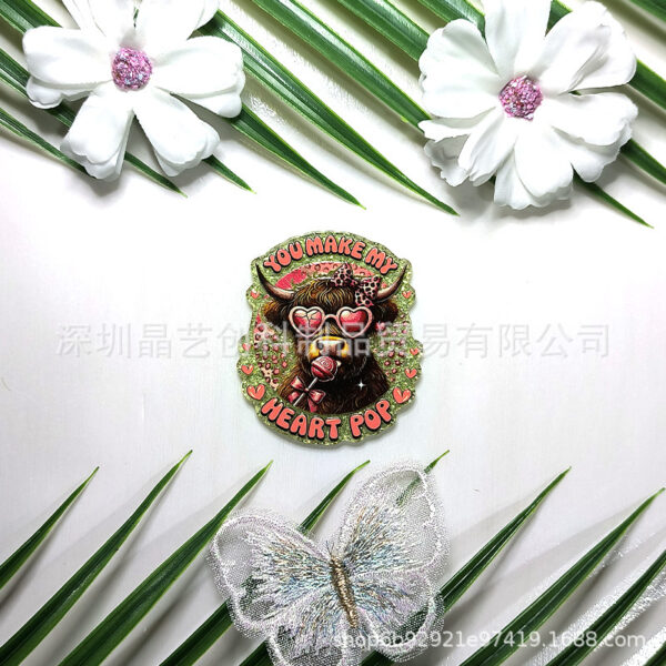 Wholesale Specializing in cross-border best-selling sequined acrylic DIY accessories and jewelry - cute animal series Jingyi Innovation Factory