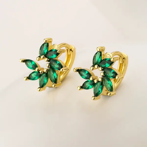 Wholesale Simple Style U Shape Copper Earrings